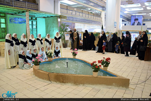 غرفه موسسه تنظیم و نشر آثار امام خمینی(س) در نمایشگاه بین المللی قرآن کریم