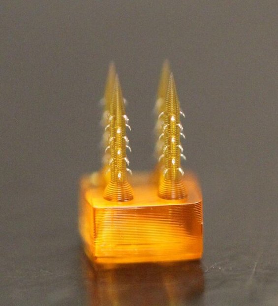 ساخت سوزن‌های بدون درد با فناوری چاپ ۴بعدی