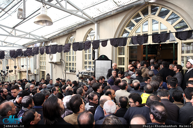 مراسم وداع با پیکر آیت الله هاشمی رفسنجانی(ره) در حسینیه جماران-10