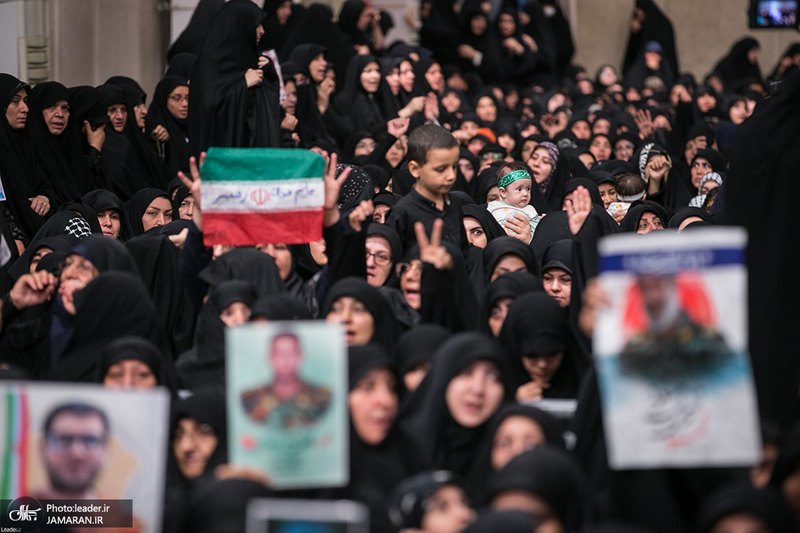 مراسم عزاداری شهادت امام رضا (ع) در حسینیه امام خمینی