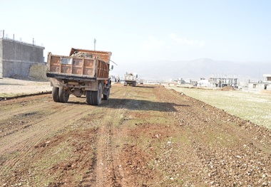 راه دسترسی محله زیبا شهر به داخل شهر ایرانشهر آغاز شد