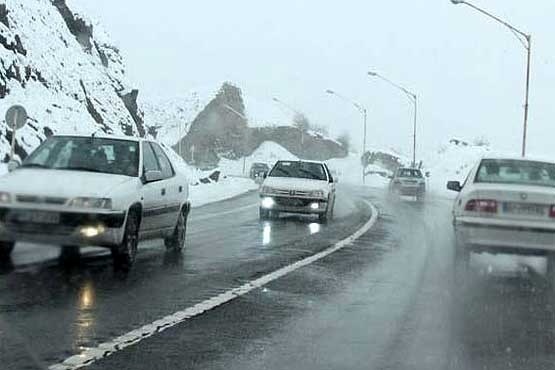 آخرین وضعیت ترافیکی جاده‌های کشور  ترافیک نیمه‌سنگین در آزادراه تهران- کرج