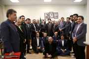 دیدار جمعی از انجمن جامعه مهندسان ایران با سید حسن خمینی 