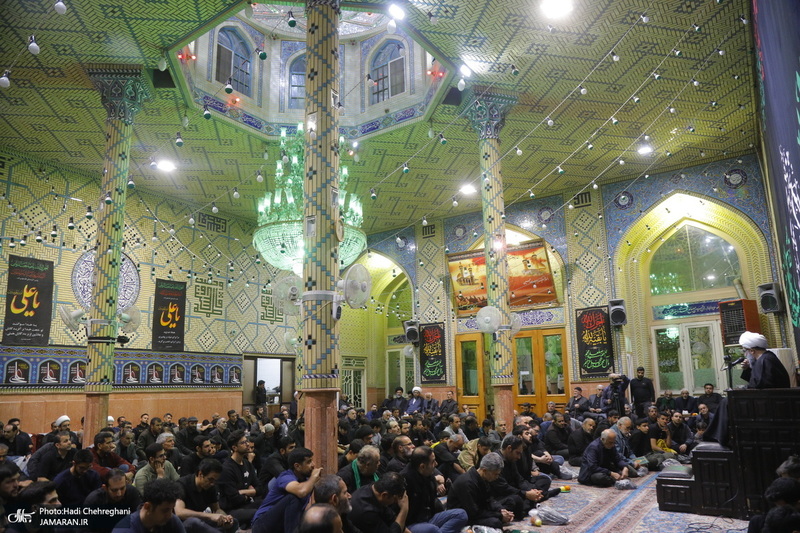 احیای شب بیست و سوم ماه مبارک رمضان در تکیه حاج سید حسن قم