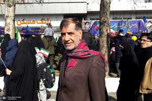 حضور شخصیت ها و مسئولین در راهپیمایی 22 بهمن 