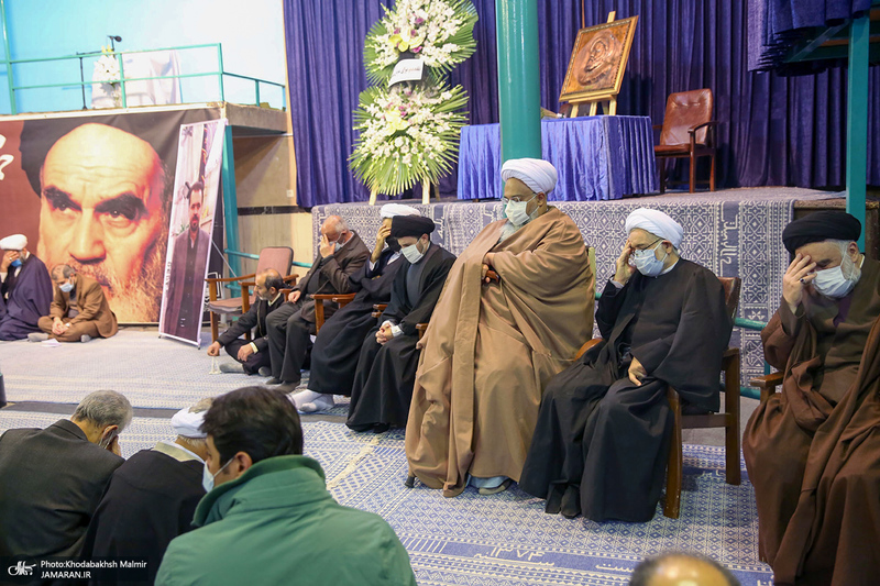 مراسم بزرگداشت مرحوم حاج عیسی جعفری و مرحوم سید احمد میریان در حسینیه جماران
