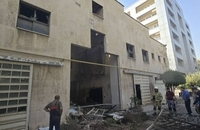 تصاویری از انفجار عصر امروز خیابان کارگر شمالی (1)