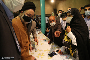 انتخابات 1400 در حسینیه جماران - 2 - سید محمد خاتمی