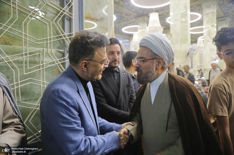 مراسم دومین سالگرد ارتحال آیت الله العظمی محفوظی (ره) در قم