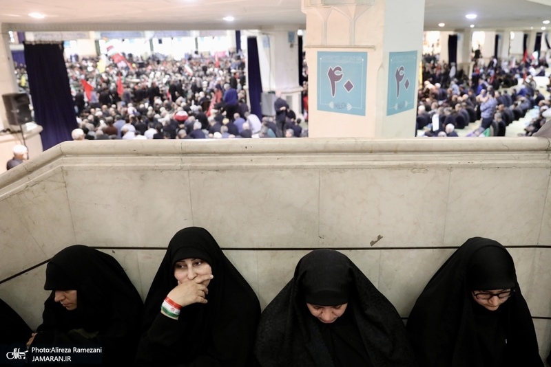 مراسم ختم رهبر شهيد در مصلی امام خمینی (ره)-1