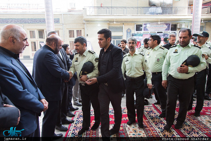 مراسم گرامیداشت شهدای حمله تروریستی اهواز در مسجد ارگ تهران