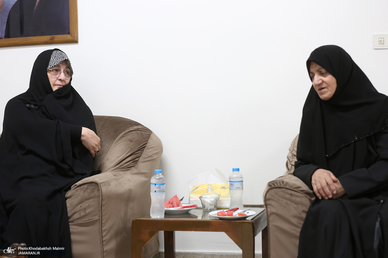 دیدار جمعی از فعالان زن کشور عراق دکتر فاطمه طباطبایی
