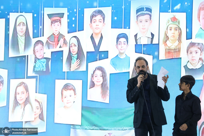 مراسم چهلمين روز شهادت شهداى اقتدار ايران