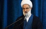 سلیمانی، رئیس مجمع عمومی جامعه مدرسین: طرح صلح، رفراندوم و مذاکره در وضعیت جنگی، خیانت است/ آقای روحانی نسبت به تحولات غافل است/ شاید برخی افراد می‌ترسند ترامپ بگوید چه کسانی در ایران با ما بودند!