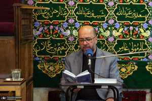 مراسم عزاداری شب تاسوعای حسینی در دارالزهرا (س)