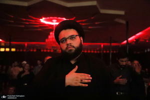 مراسم عزاداری ماه محرم در بیت مرحوم آیت الله العظمی هاشمی شاهرودی‎‎