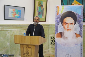محفل ادبی با حضور استاد مجاهدی در مجتمع یادگار امام (س) قم
