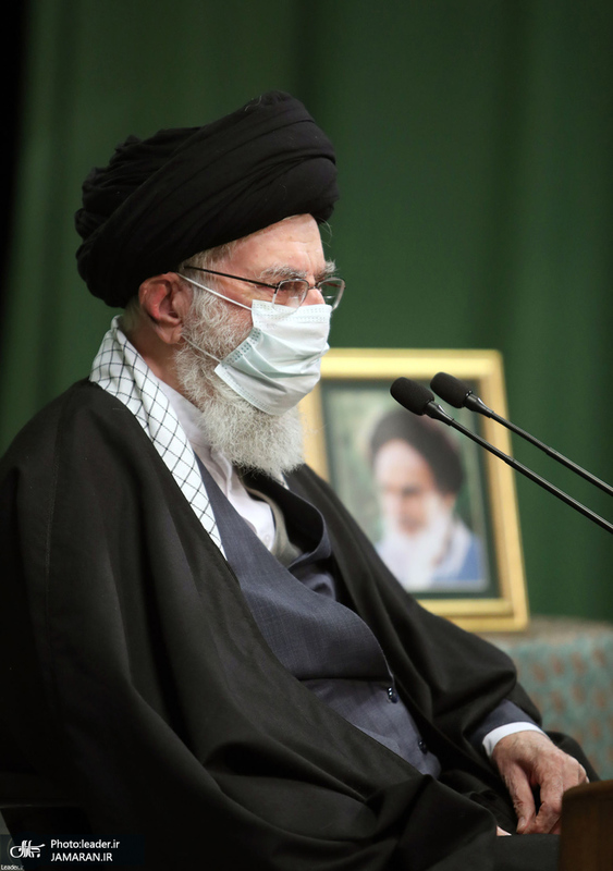 ارتباط تصویری مداحان اهل بیت (ع) با رهبر معظم انقلاب