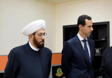 مفتی سابق سوریه در بند شورشیان مسلح + عکس