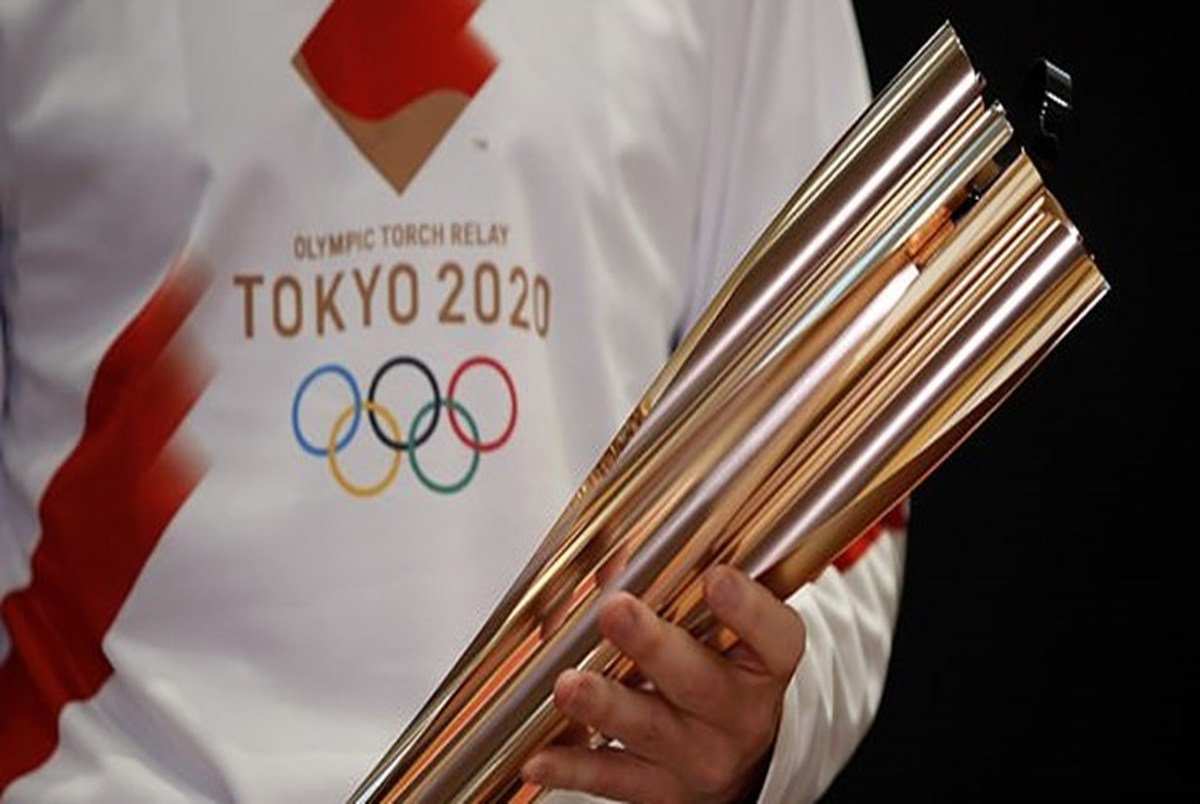 حمل مشعل المپیک توکیو 2020 با ماشین
