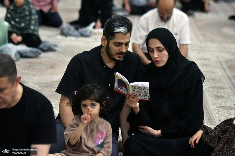 مراسم دعای عرفه در حرم مطهر امام خمینی (س)