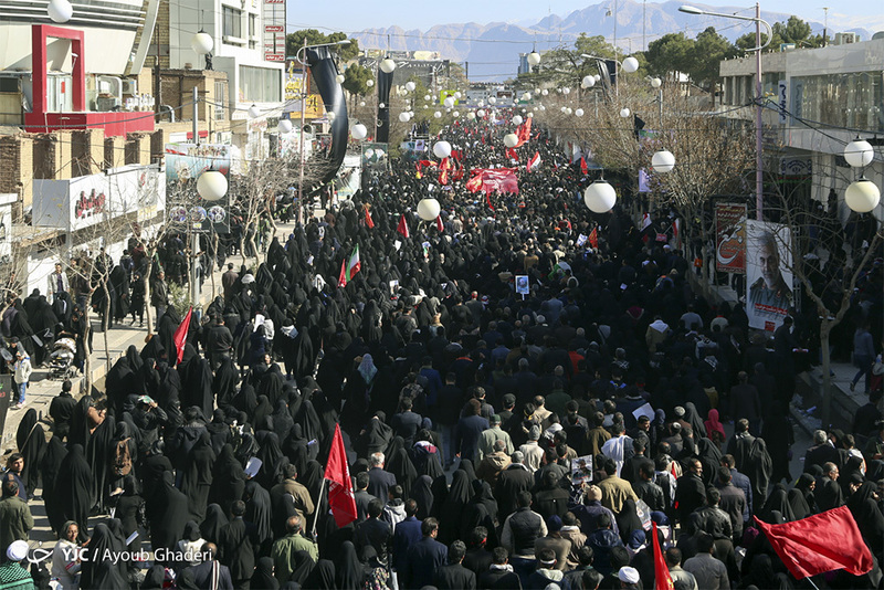مراسم تشییع و خاکسپاری سردارحاج قاسم سلیمانی در کرمان