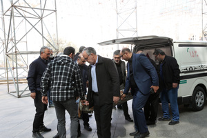 مراسم تشییع حجت الاسلام حاج شیخ مصطفی قنبرپور در حرم امام خمینی (س)