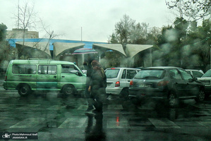 باران بهاری تهران