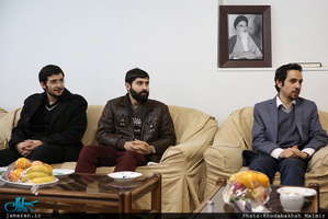 دیدار اعضای شورای مرکزی انجمن اسلامی دانشجویان دانشگاه تهران و علوم پزشکی تهران با سید حسن خمینی‎