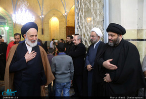 مراسم چهلمین روز درگذشت آیت الله العظمی موسوی اردبیلی(ره) در مسجد اعظم قم