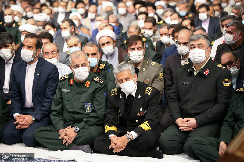 دیدار رمضانی مسئولان نظام با رهبر معظم انقلاب