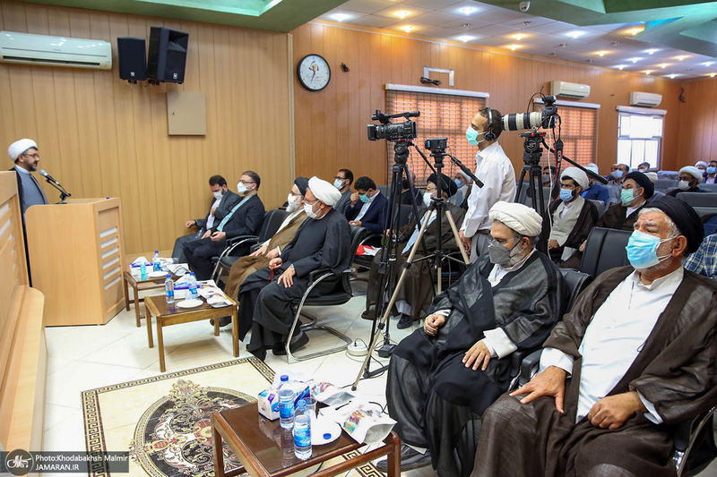 مراسم تودیع و معارفه سرپرست موسسه تنظیم و نشر آثار امام خمینی(س) نمایندگی قم