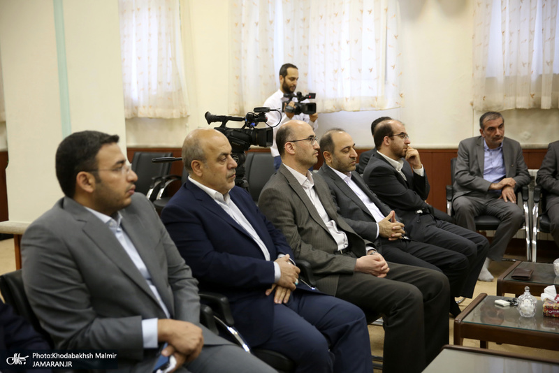 دیدار شورای مرکزی انجمن اسلامی فارغ التحصیلان دانشکده فنی دانشگاه تهران با سید حسن خمینی