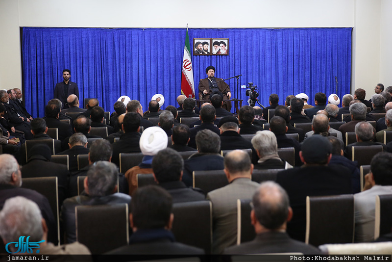 دیدار رئیس و کارکنان سازمان فرهنگ و ارتباطات اسلامی با سید حسن خمینی