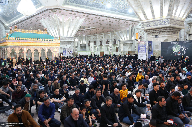 احیای شب بیست و سوم ماه مبارک رمضان در حرم مطهر امام خمینی (س)