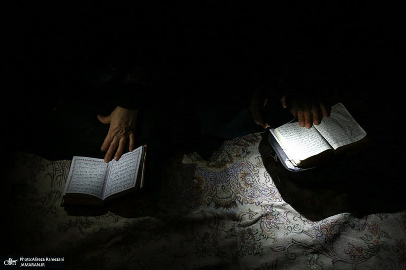 مراسم شب بیست و یکم ماه مبارک رمضان در حسینیه همدانیها