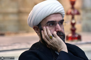 چهارمین شب عزاداری حضرت اباعبدالله الحسین (ع) در حرم امام خمینی