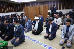 دیدار نوروزی رئیس موسسه تنظیم و نشر آثار امام خمینی (س) با کارکنان موسسه