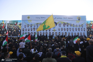 مراسم اولین سالگرد شهادت سید حسن نصرالله-1