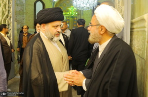 مراسم نخستین سالگرد درگذشت همسر آیت الله العظمی جوادی آملی‎‎