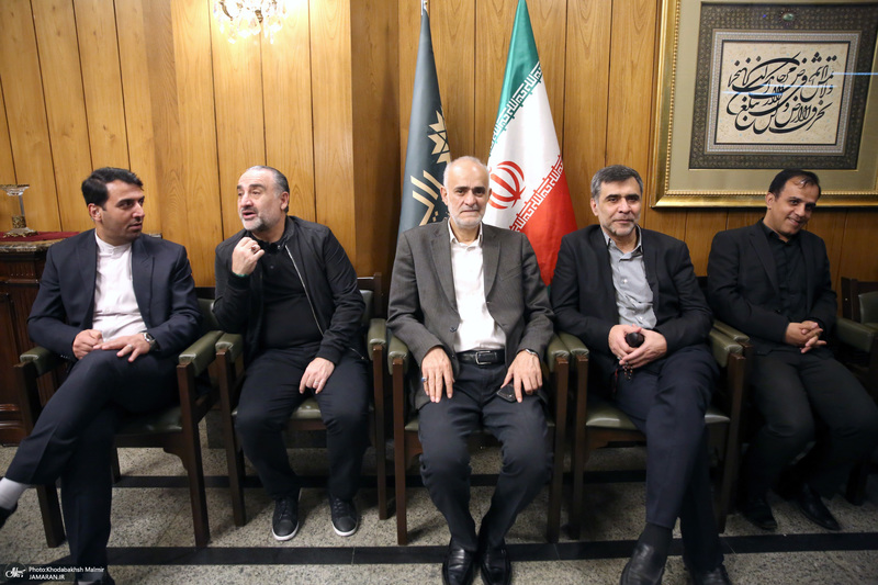 مراسم چهلمین روز درگذشت آیت الله بجنوردی در دائره المعارف بزرگ اسلامی - 3