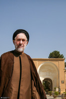 بازدید سید محمد خاتمی از باغ دولت آباد یزد