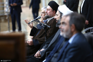 مراسم تجدیدمیثاق دانشگاهیان با آرمان‌های امام خمینی (س)