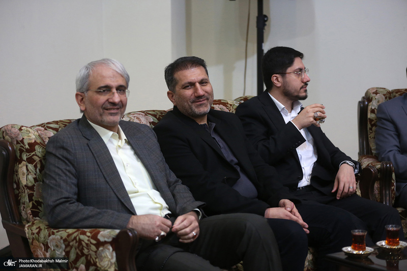 دیدار رییس دانشگاه آزاد اسلامی با سید حسن خمینی