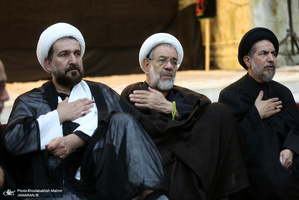 مراسم شام غریبان در حرم مطهر امام راحل