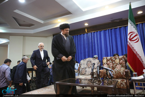 تجدید میثاق وزیر، معاونان، سفرا و روسای نمایندگی های جمهوری اسلامی ایران  در جهان با آرمان های امام خمینی (س) /