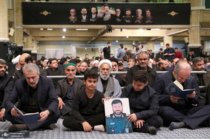 مراسم بزرگداشت رئیس‌جمهور شهید و همراهان گرامی ایشان با حضور رهبر انقلاب