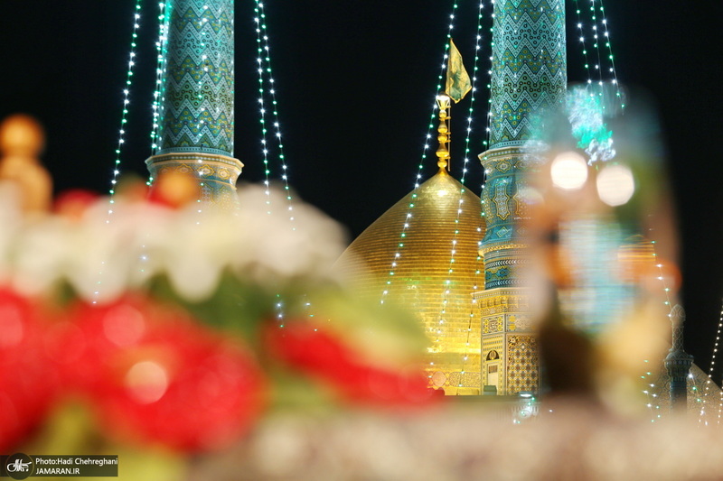 مراسم آغاز  سال 1401 در حرم کریمه اهل بیت (ع)‎