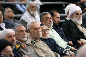 حضور شخصیت‌های سیاسی و مسئولان کشوری و لشکری در مراسم سالگرد ارتحال حضرت امام خمینی (س) -2