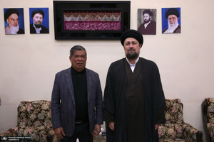 دیدار هیئت ویژ مالزی با سیدحسن خمینی